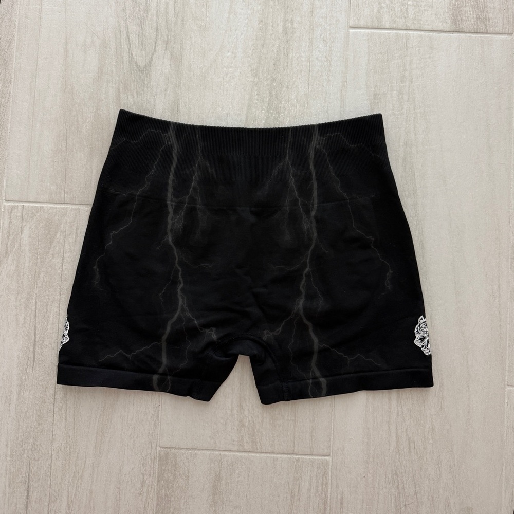 Darc Sport Everson Seamless "Sierra" Shorts in Tonal Black Lightning